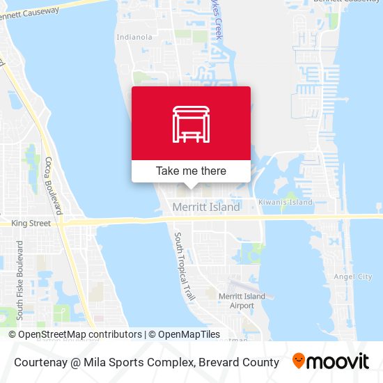 Courtenay @ Mila Sports Complex map