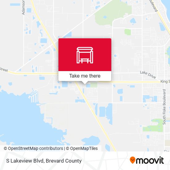 S Lakeview Blvd map
