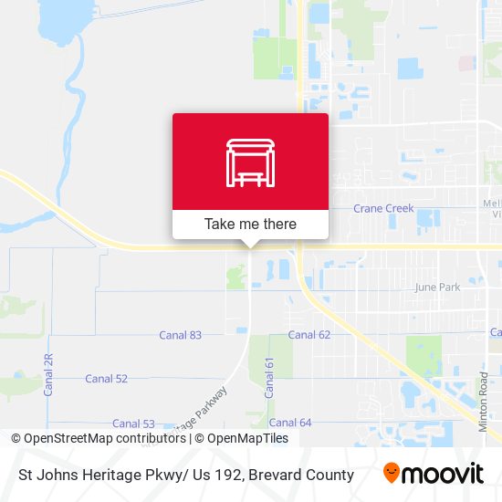 St Johns Heritage Pkwy/ Us 192 map