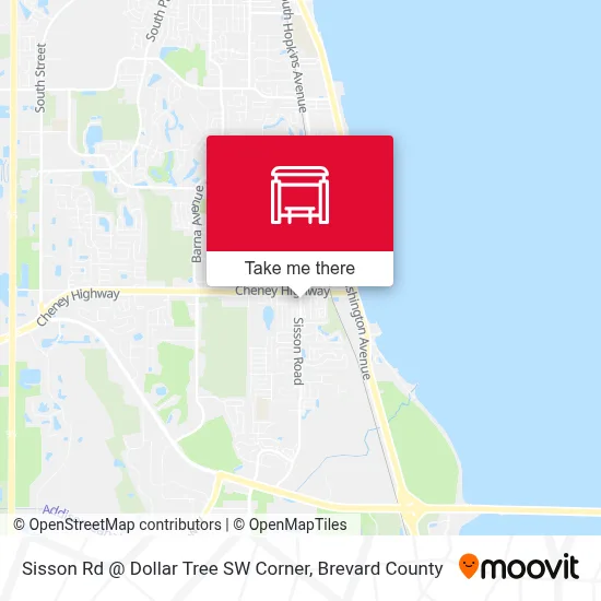 Sisson Rd @ Dollar Tree SW Corner map