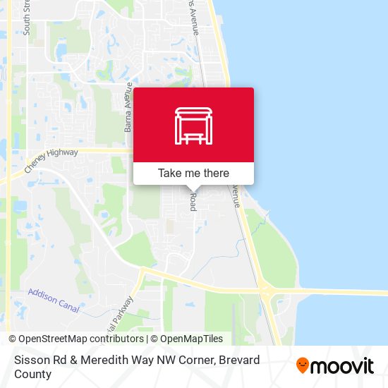 Sisson Rd & Meredith Way NW Corner map