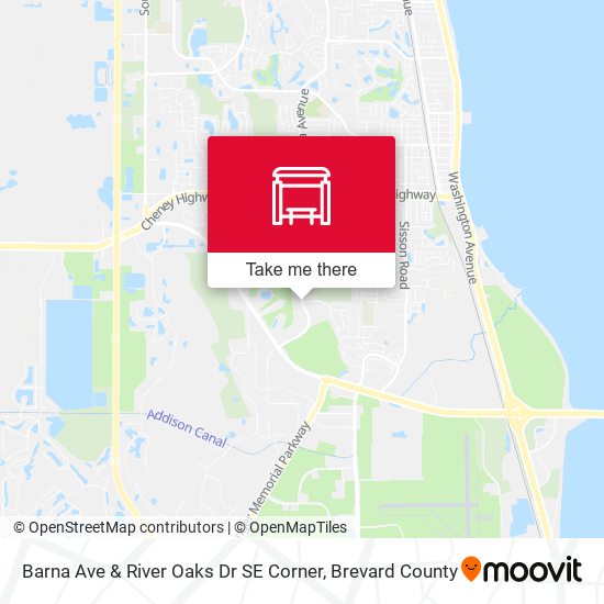 Barna Ave & River Oaks Dr SE Corner map