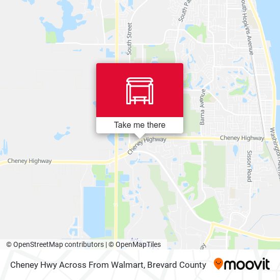 Cheney Hwy Across From Walmart map