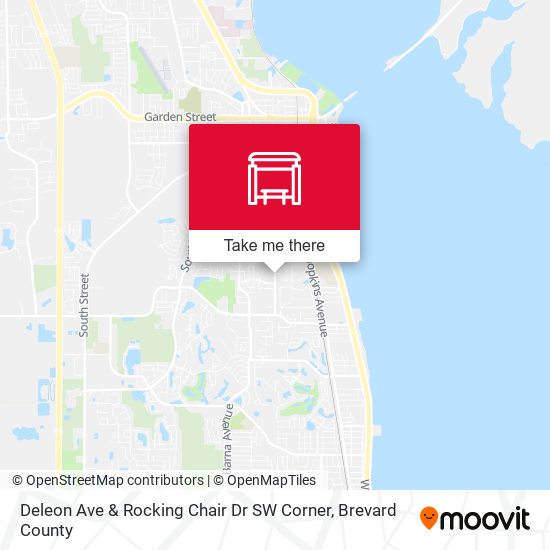 Deleon Ave & Rocking Chair Dr SW Corner map