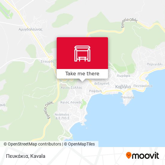Πευκάκια map
