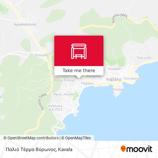 Παλιό Τέρμα Βύρωνος map