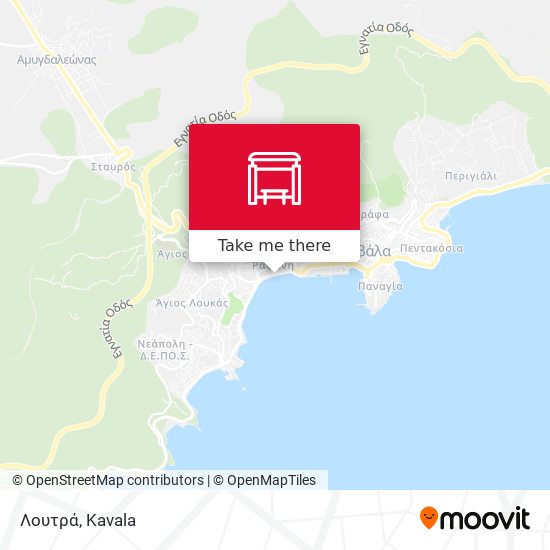 Λουτρά map