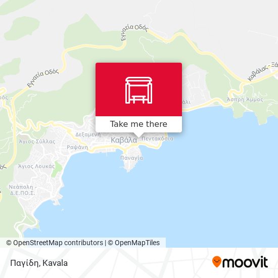 Παγίδη map