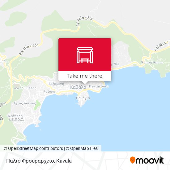 Παλιό Φρουραρχείο map