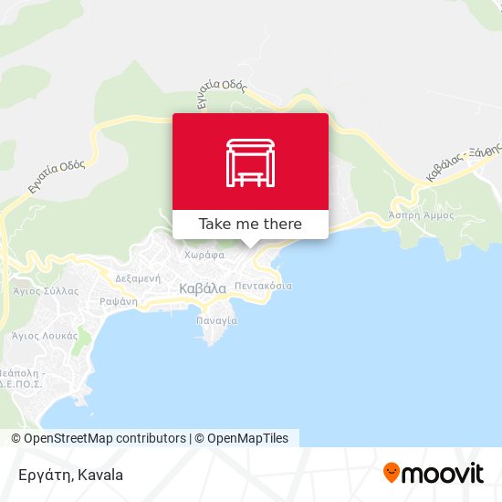 Εργάτη map
