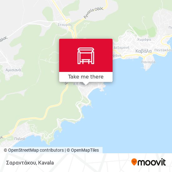 Σαραντάκου map