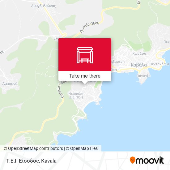 Τ.Ε.Ι. Είσοδος map