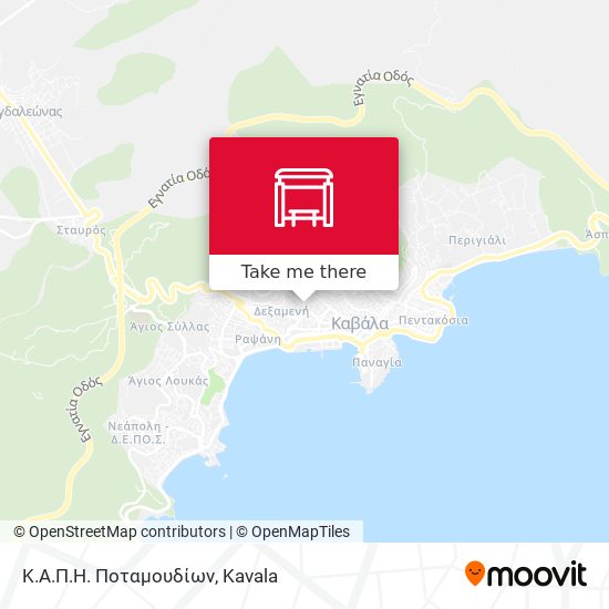 Κ.Α.Π.Η. Ποταμουδίων map