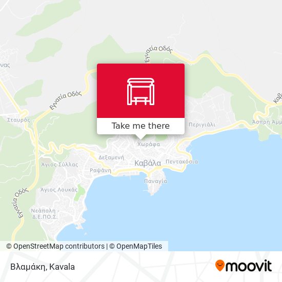 Βλαμάκη map