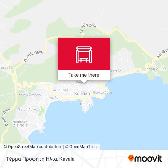 Τέρμα Προφήτη Ηλία map