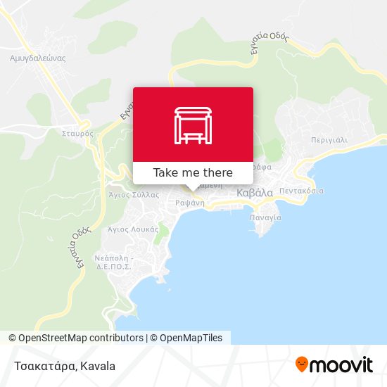 Τσακατάρα map