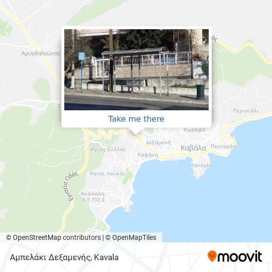 Αμπελάκι Δεξαμενής map