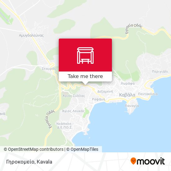 Γηροκομείο map