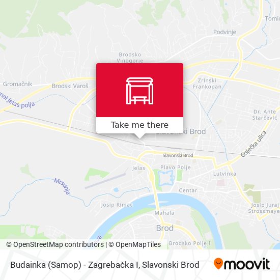 Budainka (Samop) - Zagrebačka I map