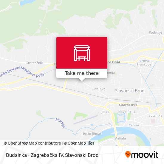 Budainka - Zagrebačka IV map