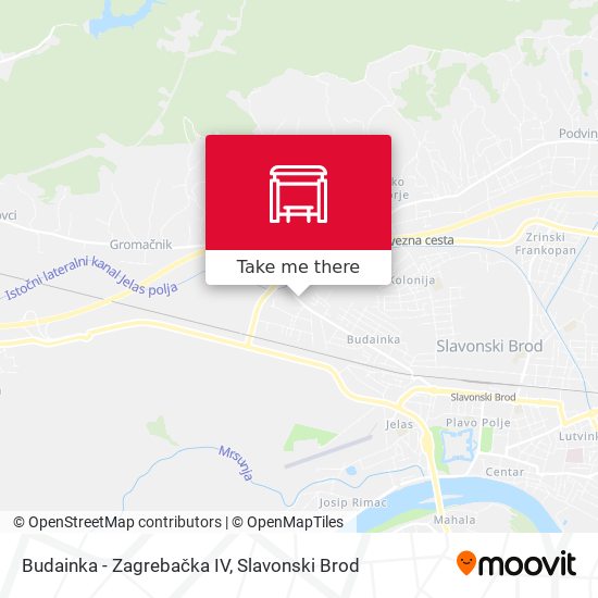 Budainka - Zagrebačka IV map