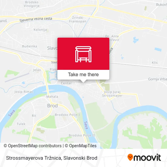 Strossmayerova Tržnica map