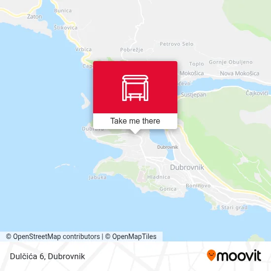 Dulčića 6 map
