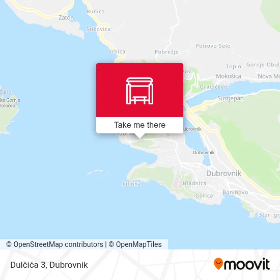 Dulčića 3 map