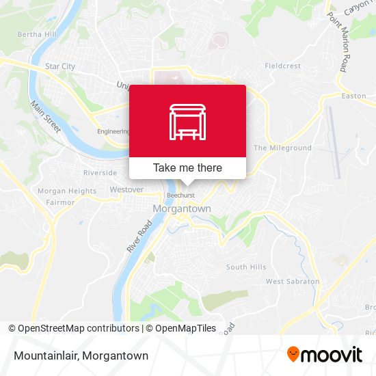 Mountainlair map