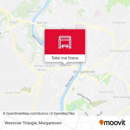 Westover Triangle map