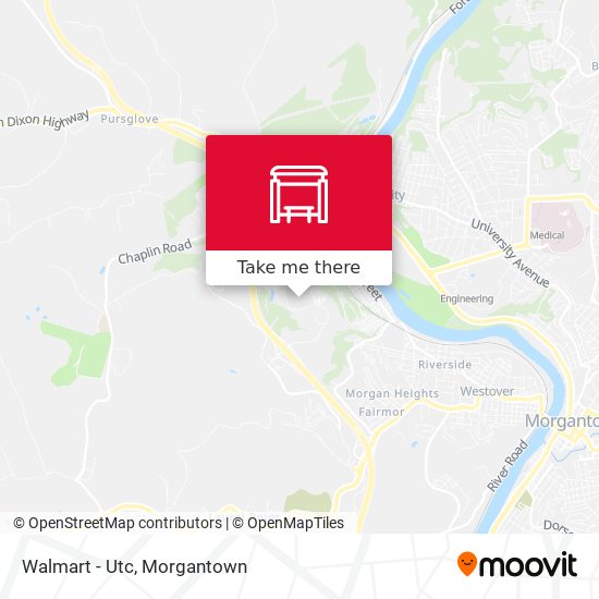 Walmart - Utc map