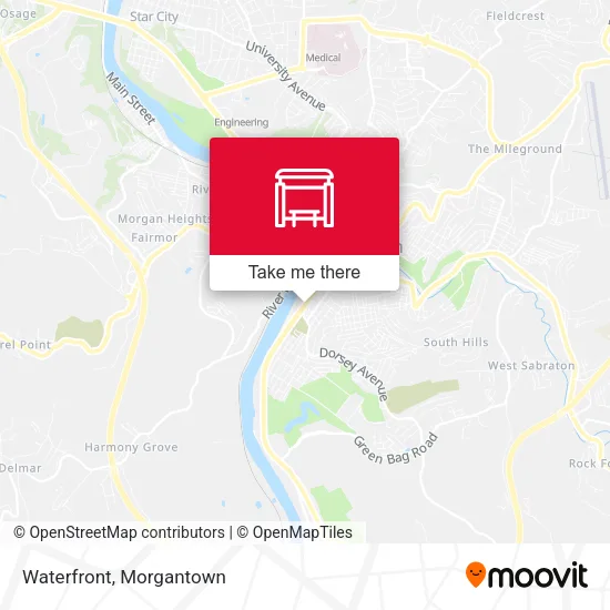 Waterfront map