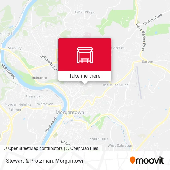 Stewart & Protzman map