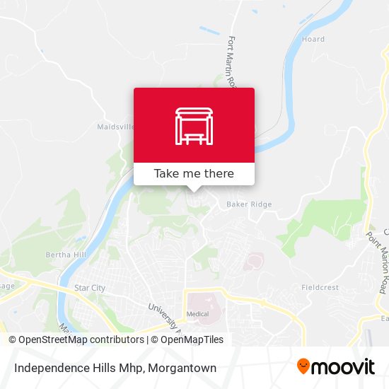 Independence Hills Mhp map