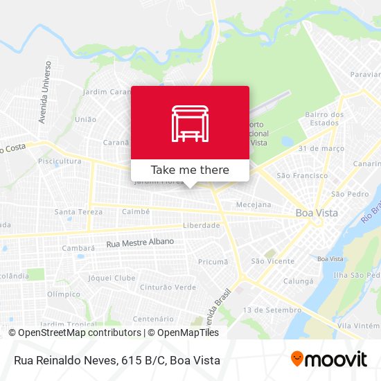 Mapa Rua Reinaldo Neves, 615 B/C