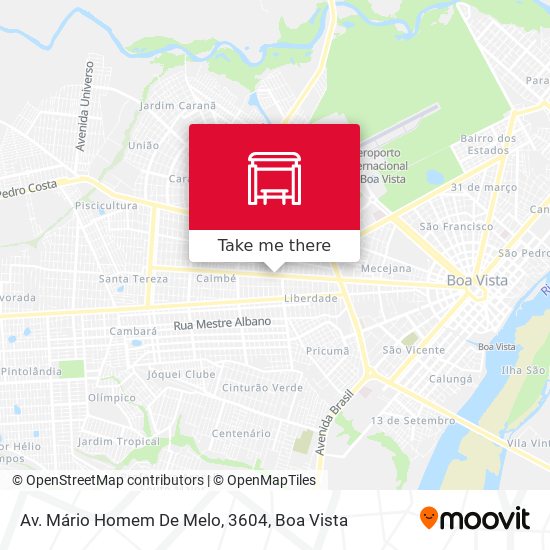 Mapa Av. Mário Homem De Melo, 3604