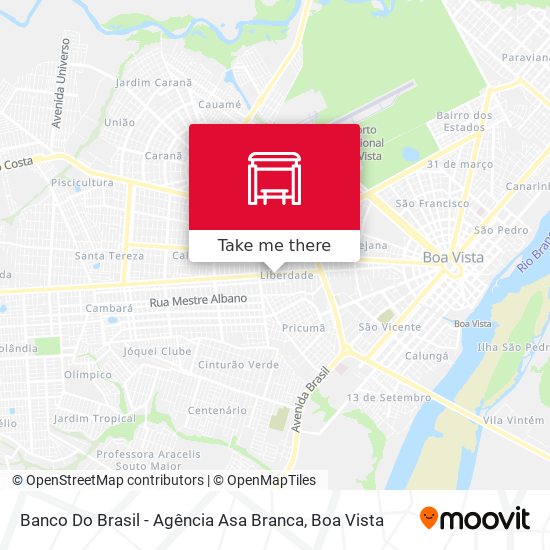 Banco Do Brasil - Agência Asa Branca map