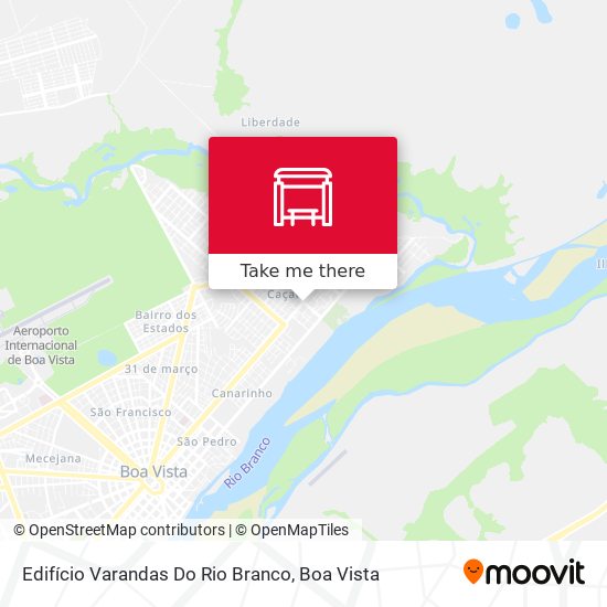 Mapa Edifício Varandas Do Rio Branco