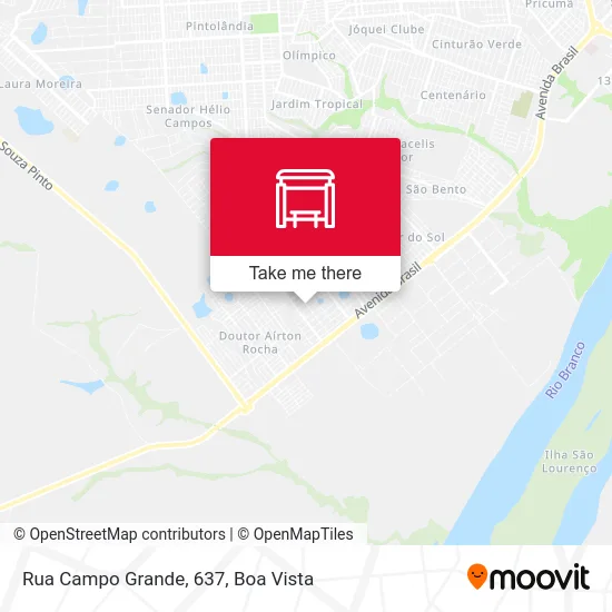 Rua Campo Grande, 637 map