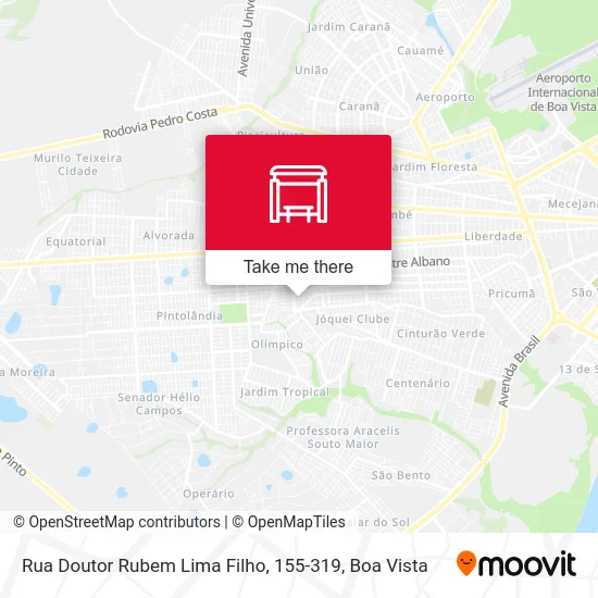 Rua Doutor Rubem Lima Filho, 155-319 map