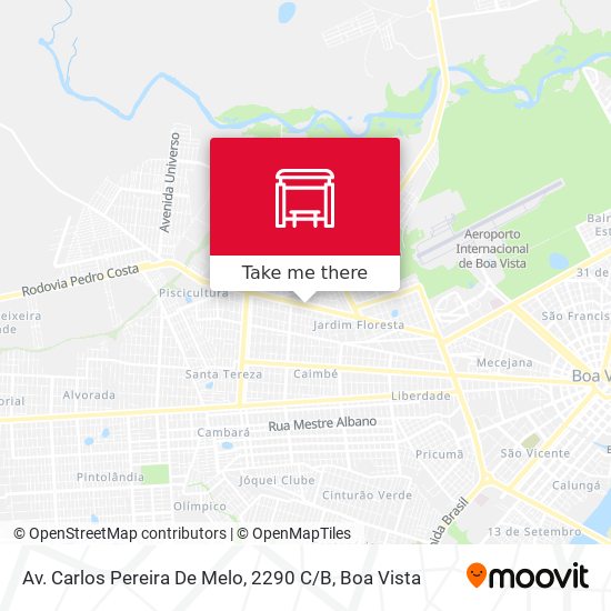 Mapa Av. Carlos Pereira De Melo, 2290 C / B