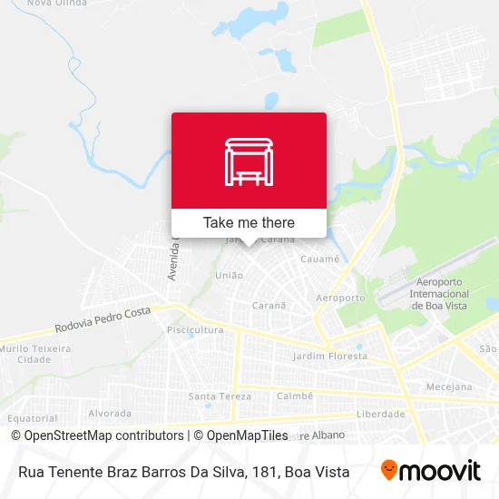 Rua Tenente Braz Barros Da Silva, 181 map