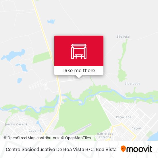 Centro Socioeducativo De Boa Vista B / C map