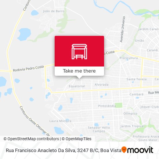 Rua Francisco Anacleto Da Silva, 3247 B / C map