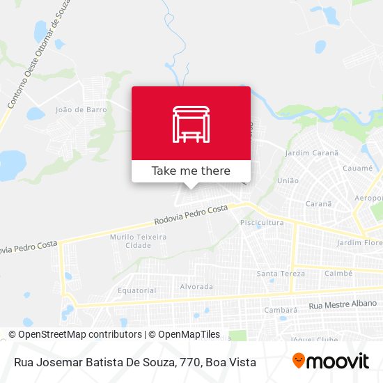 Mapa Rua Josemar Batista De Souza, 770