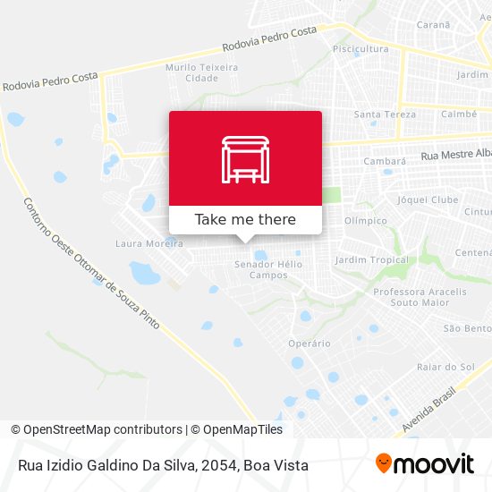 Rua Izidio Galdino Da Silva, 2054 map