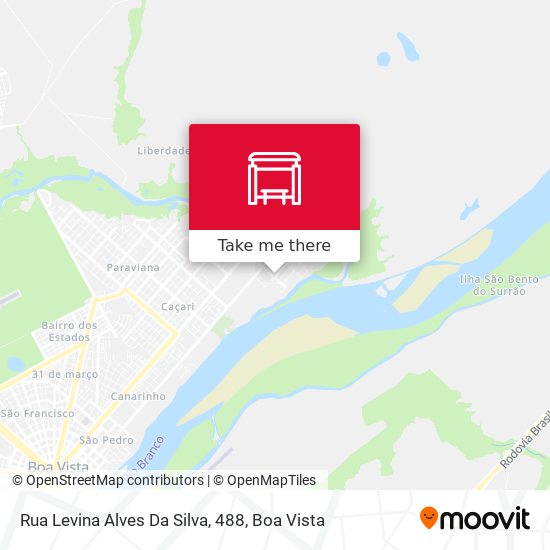 Mapa Rua Levina Alves Da Silva, 488