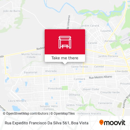 Rua Expedito Francisco Da Silva 561 map