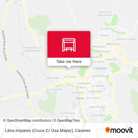 Libra Impares (Cruce C/ Osa Mayor) map
