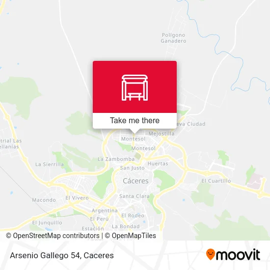 Arsenio Gallego 54 map